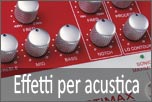 Effetti per chitarra acustica