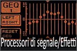 Processori di segnale ed effetti